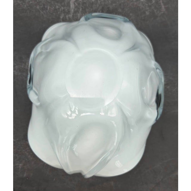 Mid 20th Century Murano Glass Decorative Bowl For Sale - Image 11 of 11