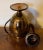 Ceramic Large Antique Early 19th Century English Staffordshire Urn Shape Copper Luster Coffee Pot For Sale - Image 7 of 11