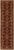 Shabby Chic Ziegler 1990's Red/Blue Wool Runner Rug- 2'8'' X 13'4'' For Sale - Image 10 of 10