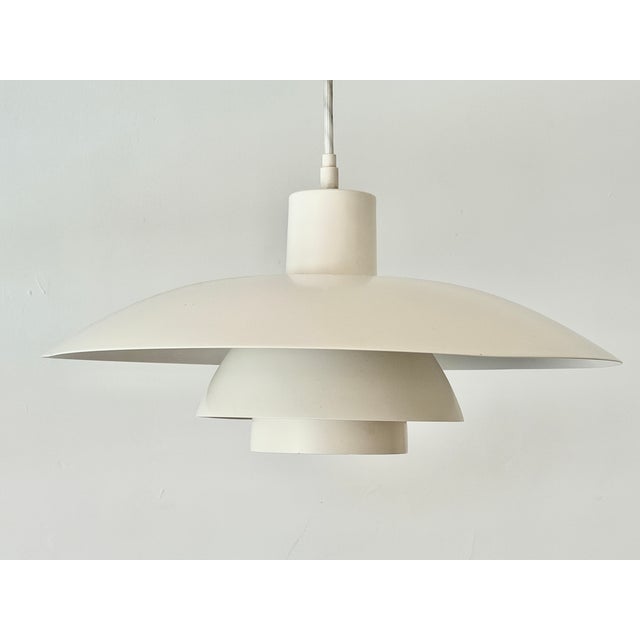 White PH 4/3 Pendant Lamp by Poul Henningsen for Louis Poulsen, Denmark, 1960s For Sale - Image 17 of 18