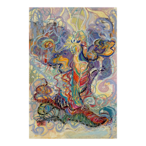 Modern Garden Pastel by Susan Glendenning