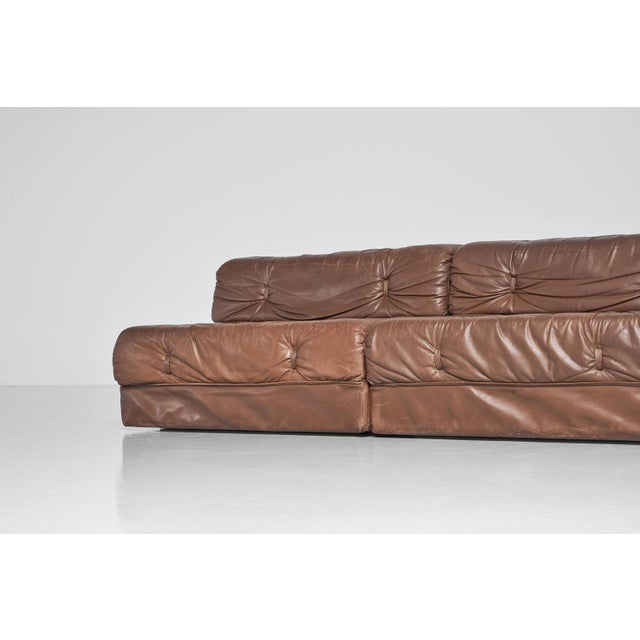 Modular Sofa from Wittmann Atrium, Austria, 1970s, Set of 3 For Sale - Image 12 of 17