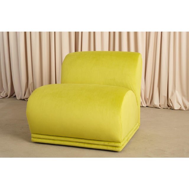 Vintage Pair of Postmodern Modular Lounge Chairs, 1980s For Sale - Image 10 of 13
