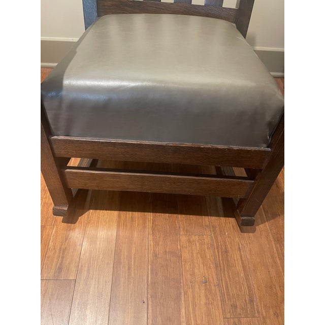 Arts & Crafts Early 20th Century Arts and Crafts Rocking Chair For Sale - Image 3 of 7