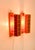 Red Mid-Century Modern Pine Wall Sconces from Vemdalia, Sweden, 1975, Set of 2 For Sale - Image 8 of 14