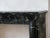 Antique French Deep Green Fireplace with Black Marble For Sale - Image 4 of 11