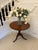 George III Plum Pudding Mahogany Circular Lamp Table, 1800s For Sale - Image 3 of 10