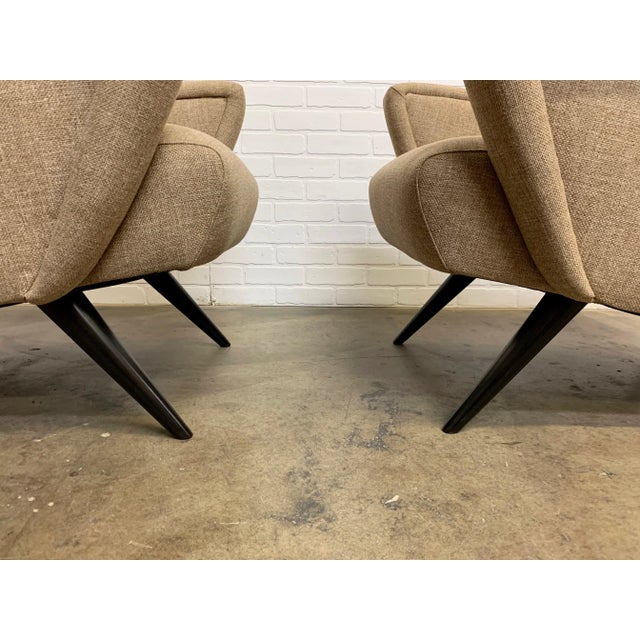 Sculptural Italian Lounge Chairs For Sale - Image 10 of 12