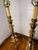 Mid 20th Century Tall Brass Footed Lamps - a Pair For Sale - Image 4 of 13