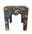 Mackenzie Childs Covent Garden Upholstered Ottoman / Parsons Stool / Vanity Chair For Sale In Dallas - Image 6 of 12