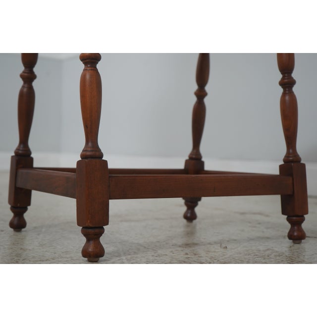 Bob Timberlake Cherry Oval Tavern Side Table For Sale - Image 11 of 16