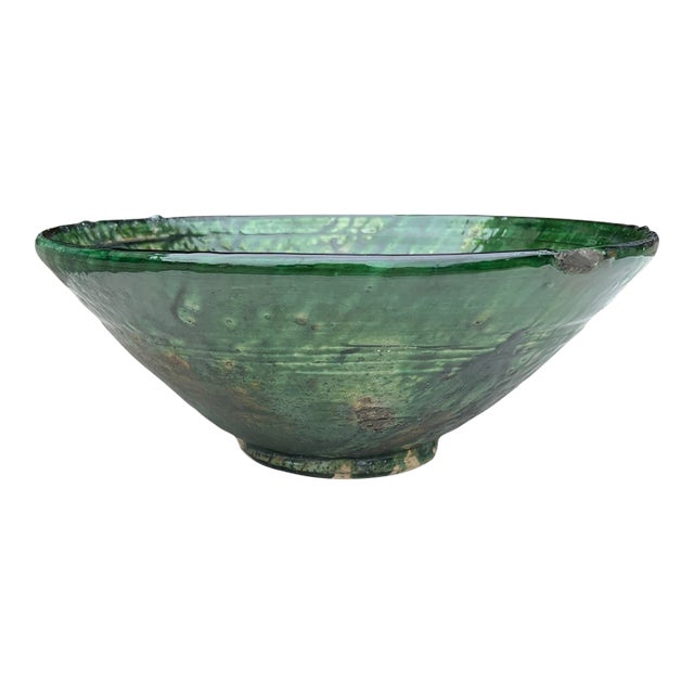 Moroccan Tamegroute Large Bowl For Sale