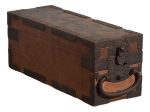 Antique Japanese Wooden Box
