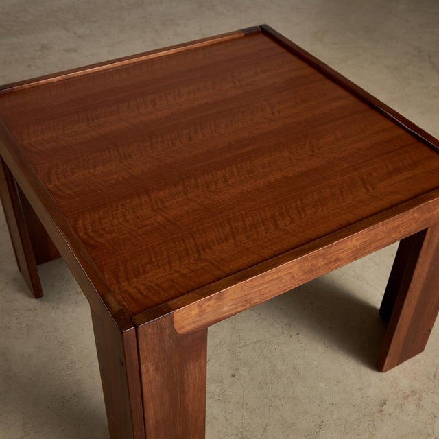 Cassina 771 Rosewood Coffee Table by Afra & Tobia Scarpa for Cassina, 1960s For Sale - Image 4 of 18