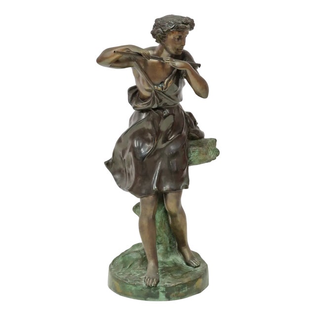 Italian Artist, Lost Wax Figure, 1960s, Bronze For Sale
