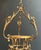 1940s 1940s Large gilded metal lantern with foliage decorations by Signe Palladio for Maison Baguès For Sale - Image 5 of 12