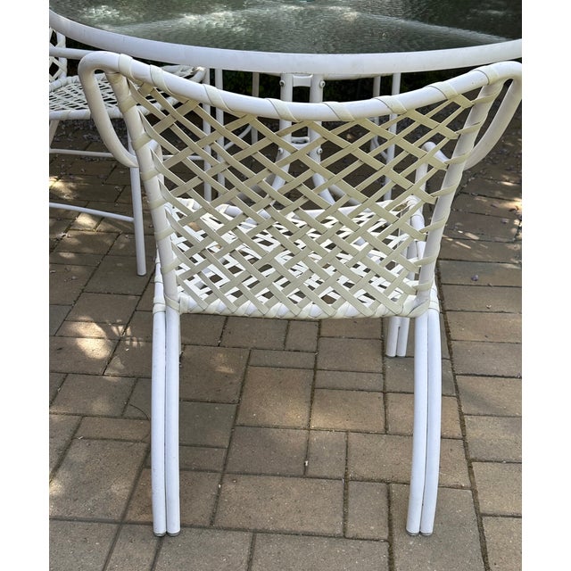 Brown Jordan Tamiami Patio Table & 4 Chairs Chairish