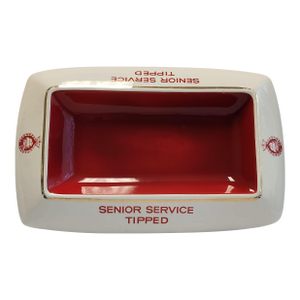 Rare 1950s Senior Service Tipped Cigarettes Pub Ashtray Catchall