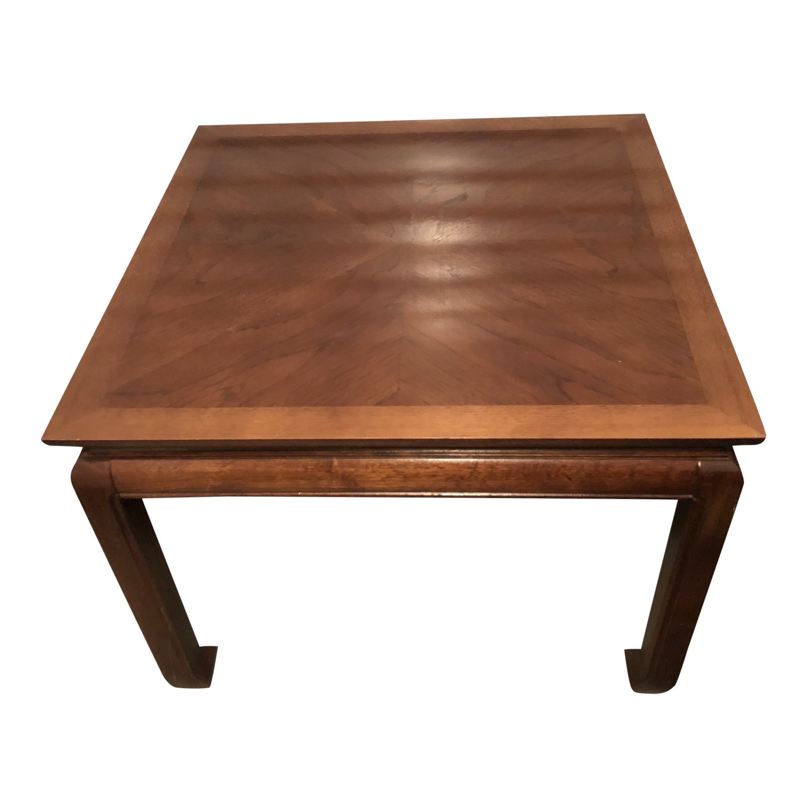 Ming Thomasville Mystique Solid Wood Coffee Table Chairish