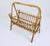 Rattan Bamboo Magazine Rack, France, 1950s For Sale - Image 14 of 18