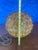 Mid Century Modern Chunky Lucite Orange Rock Candy Hanging Swag Ball 1960's For Sale - Image 4 of 12