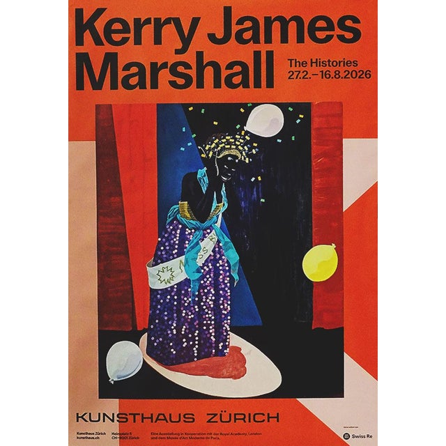 Contemporary Kerry James Marshall the Histories Official Exhibition Poster For Sale - Image 3 of 3