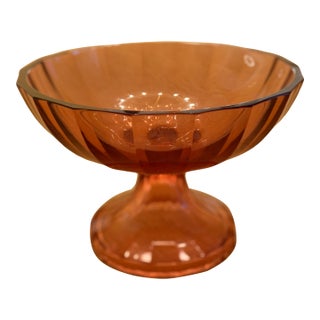 Hoffmann Facet-Cut Pedestal Bowl For Sale