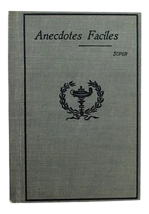 Circa 1905 Anecdotes Faciles French Schoolbook