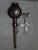 Gray Medieval Wrought Iron Wall Sconces by Reboulet, 1950s, Set of 2 For Sale - Image 8 of 13