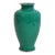 Signed Ando Jubei Green Baluster Cloisonne Vase 7.5" For Sale