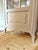 French Country Shabby Chic Glazed Display Cabinet in Patined Wood, 1930s For Sale - Image 14 of 15