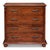 Cast antler-shaped pulls bring a sculptural, woodland detail to every drawer front. They sit against acacia finished in a...