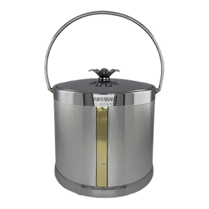 Mid Century Serv-Master Chrome Ice Bucket