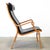 Mid-Century Modern 1960s Attributed to Skovby Møbelfabrik "Bern" Bentwood Beech Armchair With Leather Upholstery For Sale - Image 3 of 7