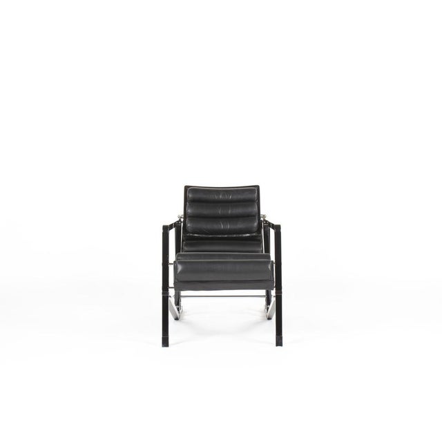 Originally designed by Eileen Gray in 1927 for the iconic Villa E-1027 in Roquebrune-Cap-Martin, this Transat armchair was...