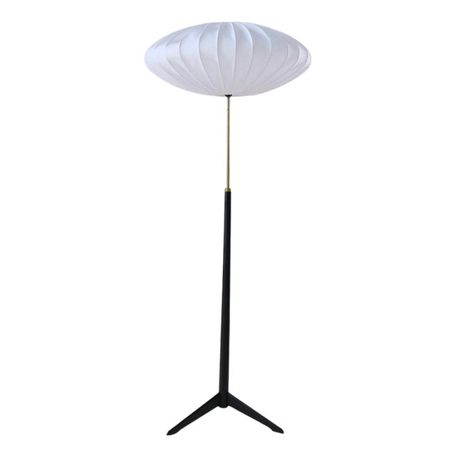 Mid-Century Modern Floor Lamp Model G-34 from Bergboms, Sweden, 1960s For Sale