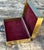 Vintage Checkerboard Brass Small Box For Sale - Image 10 of 12