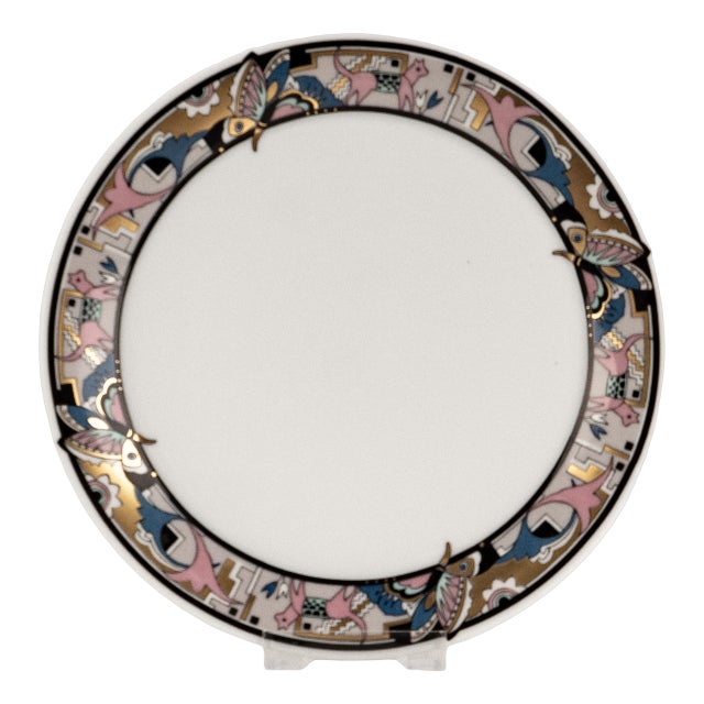 Cantana Najade Porcelain Plate from Fürstenberg, 1980s For Sale