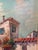 Mid-Century Mediterranean Impressionist Framed Landscape Painting Signed Rino For Sale - Image 9 of 12