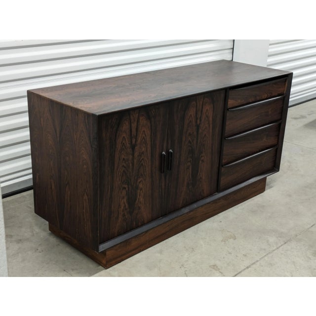 Late 20th Century Falster Rosewood Credenza For Sale - Image 10 of 11