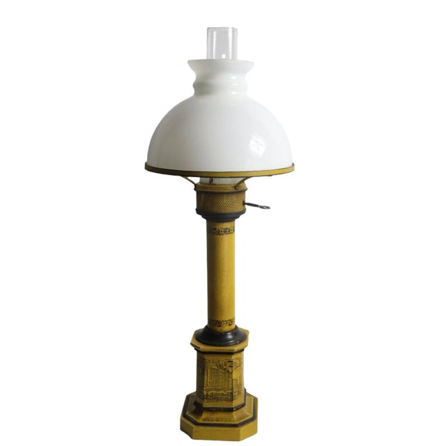 English Regency Style Table Lamp Ca. 1950's For Sale - Image 13 of 13