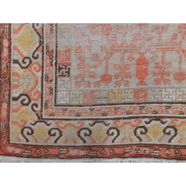 Textile Khotan Rug - 6'5" X 12'3" For Sale - Image 7 of 12