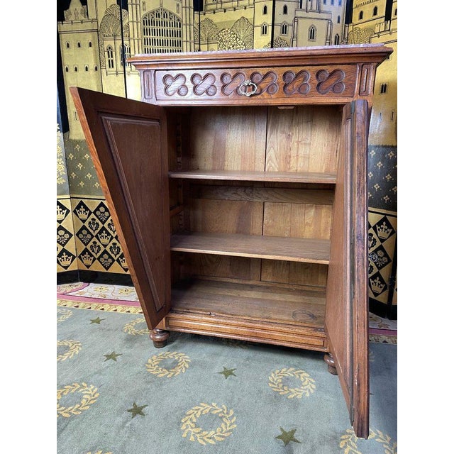 Renaissance Sideboard in Oak, 1900s For Sale - Image 9 of 11