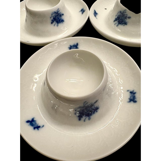 Bjorn Wiinblad Set of 7 Rosenthal Studio-Line "Romanze" Egg Cups, Designed by Björn Wiinblad, 1960s For Sale - Image 4 of 9