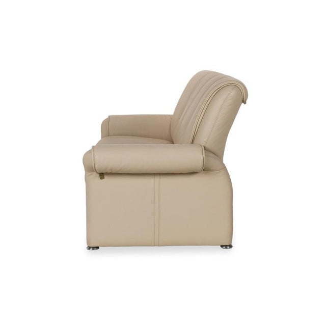 Leather Two-Seater Sofa from Elastoform For Sale - Image 5 of 6