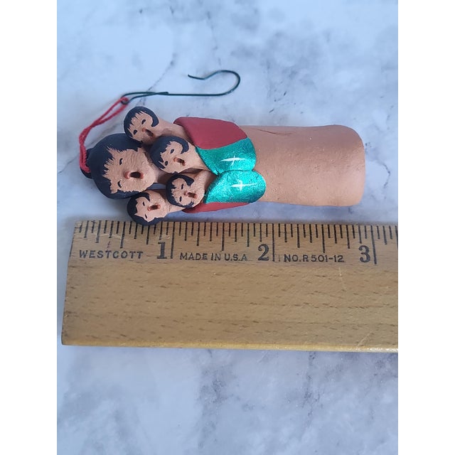 Late 20th Century Hand Made Pottery Story Teller Ornament For Sale - Image 10 of 12