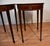 1910s 1910s Pair Antique English Hepplewhite Mahogany Side Tables / End Tables For Sale - Image 5 of 18