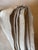 Early 21st Century Antique French Linen Sheet Ls Monogram Thick Oat Linen Trousseau Sheet Rustic Flax Bed Linen Circa 1920 For Sale - Image 5 of 10