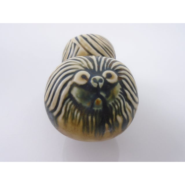 Pekingese Ceramic Dog by Lisa Larson for Gustavsberg, Denmark, 1970s For Sale - Image 9 of 13