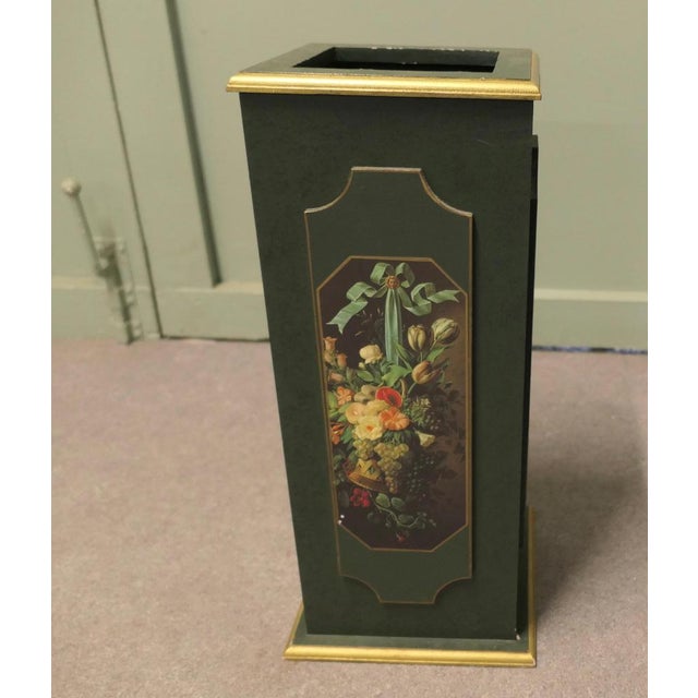 1960s Mid-Century Modern Painted Umbrella Stand, 1960 For Sale - Image 5 of 8